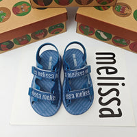 Mini Melissa Sweet-Scented Velcro Jelly Sandals