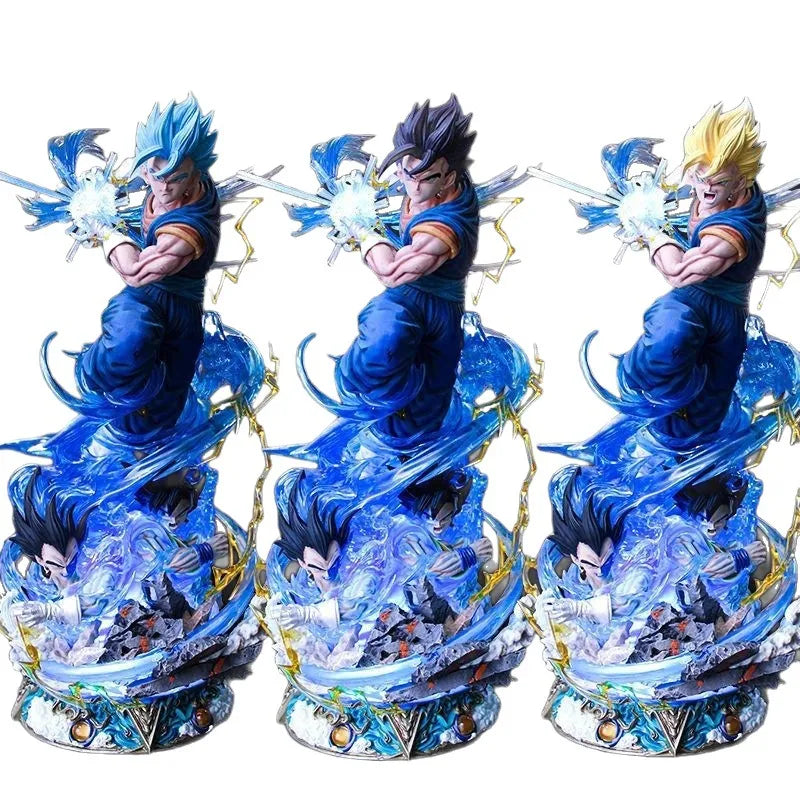 Dragon Ball Super Vegito 3 Headed Saiyan Aura Statue (45 cm)
