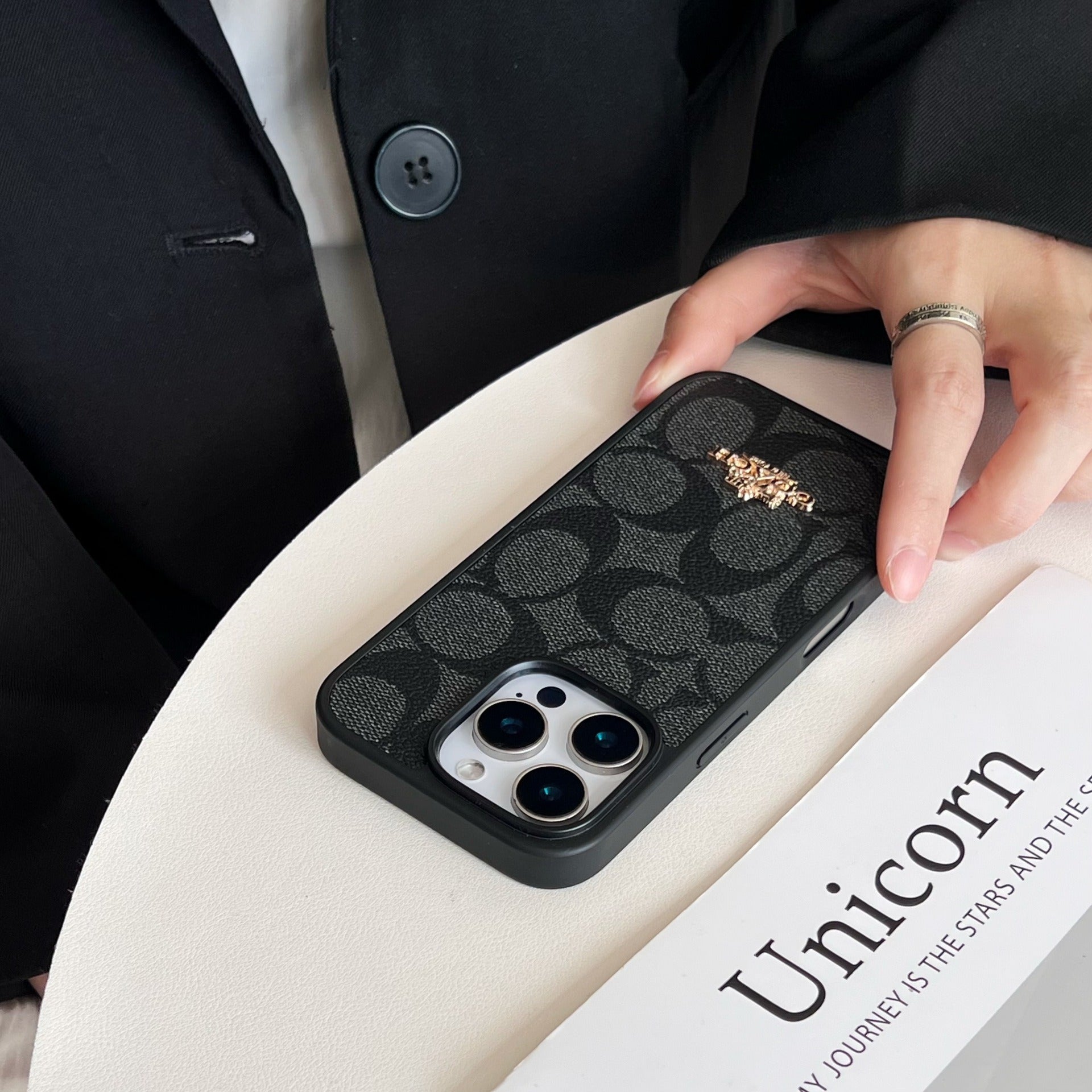 Trainer Luxe Signature Designer Case (For iPhone)