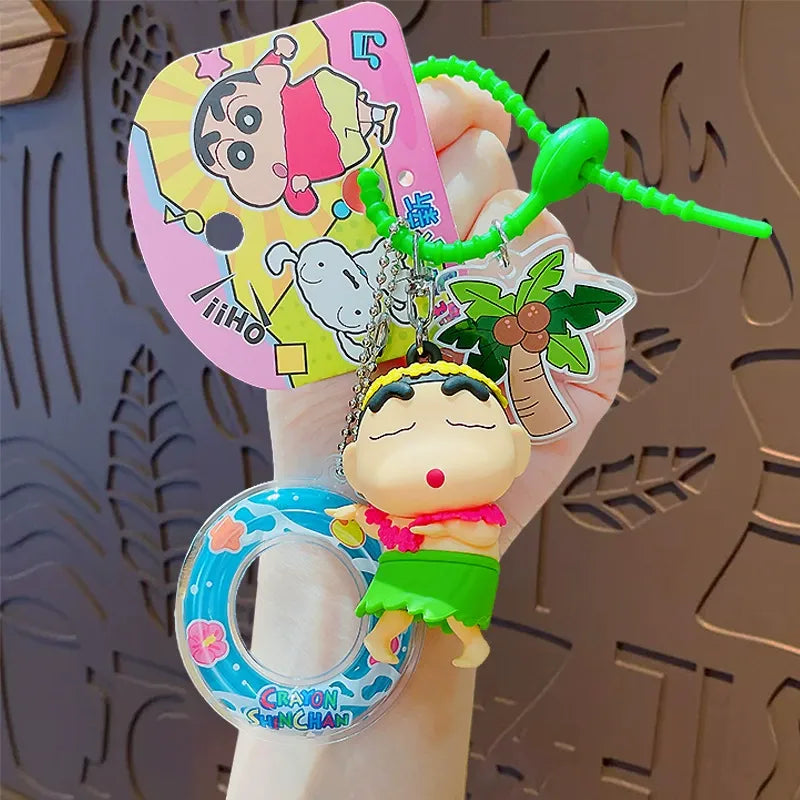 Shinichan Hula & Paint Premium Keychain