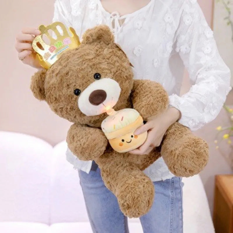 Happy Birthday Singing Teddy Bear (36 cm)