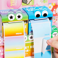 Big-Eyed Monster Pop-Up Pull-Out Sticky Notes