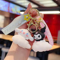 Dreamy Characters Cloud LED Keychain