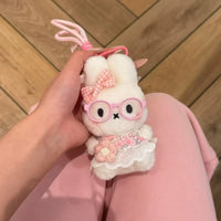 Little Nerd Miffy Plush Keychain