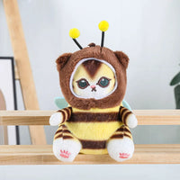 Mofusand Bee Series Plush Keychain