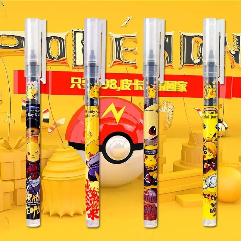 Lightning Pikachu Gel Pen (Set of 5)
