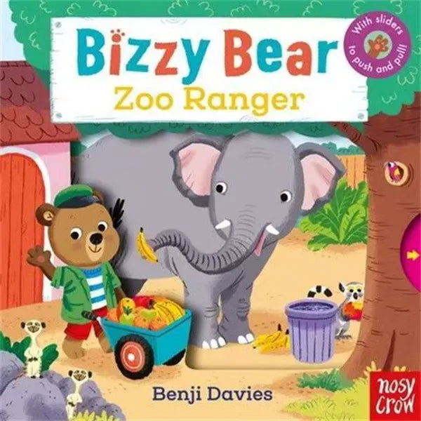 Bizzy Bear Interactive Push-Pull Board Book Collection