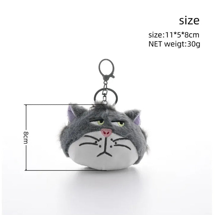 Lucifer Cat Storage Pouch Keychain