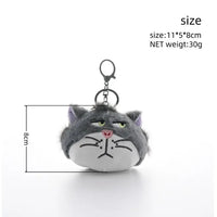 Lucifer Cat Storage Pouch Keychain
