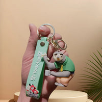 Zootopia 2 Character Lanyard Strap 3D Keychain