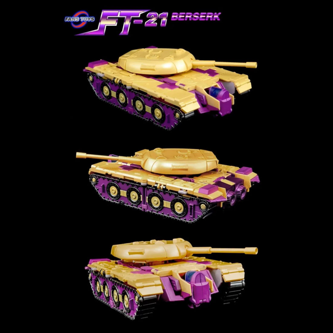 FansToys Berserk G1 FT-21 Blitzwing Action Figure (23 cm)