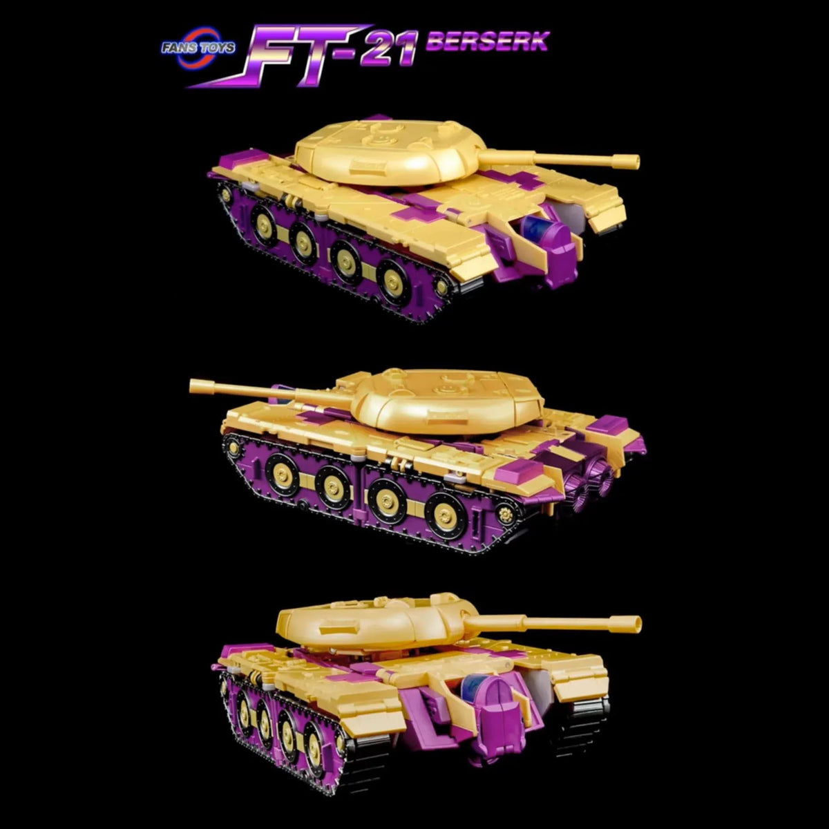 FansToys Berserk G1 FT-21 Blitzwing Action Figure (23 cm)