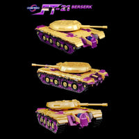FansToys Berserk G1 FT-21 Blitzwing Action Figure (23 cm)