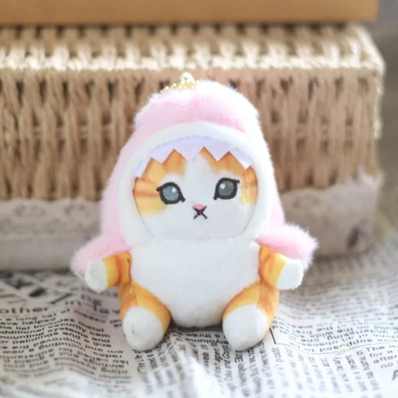 Mofusand Cat Shark Cosplay Keychain