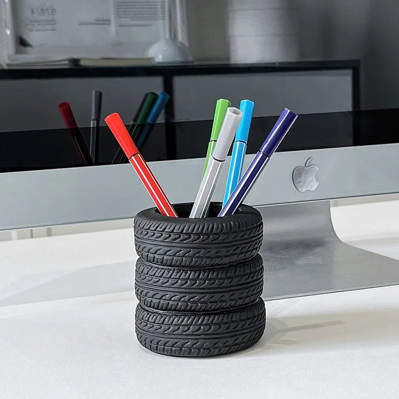 Creative Tire Pen Holder