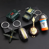 PUBG Battlegrounds Artillery Metal Keychains