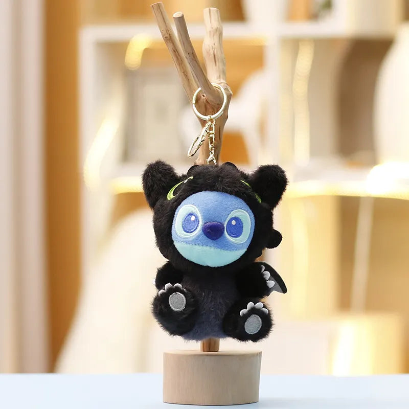 Stitch Toothless Cosplay Keychain