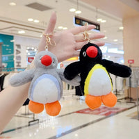 Pingu Waddling Sound Plush Keychain