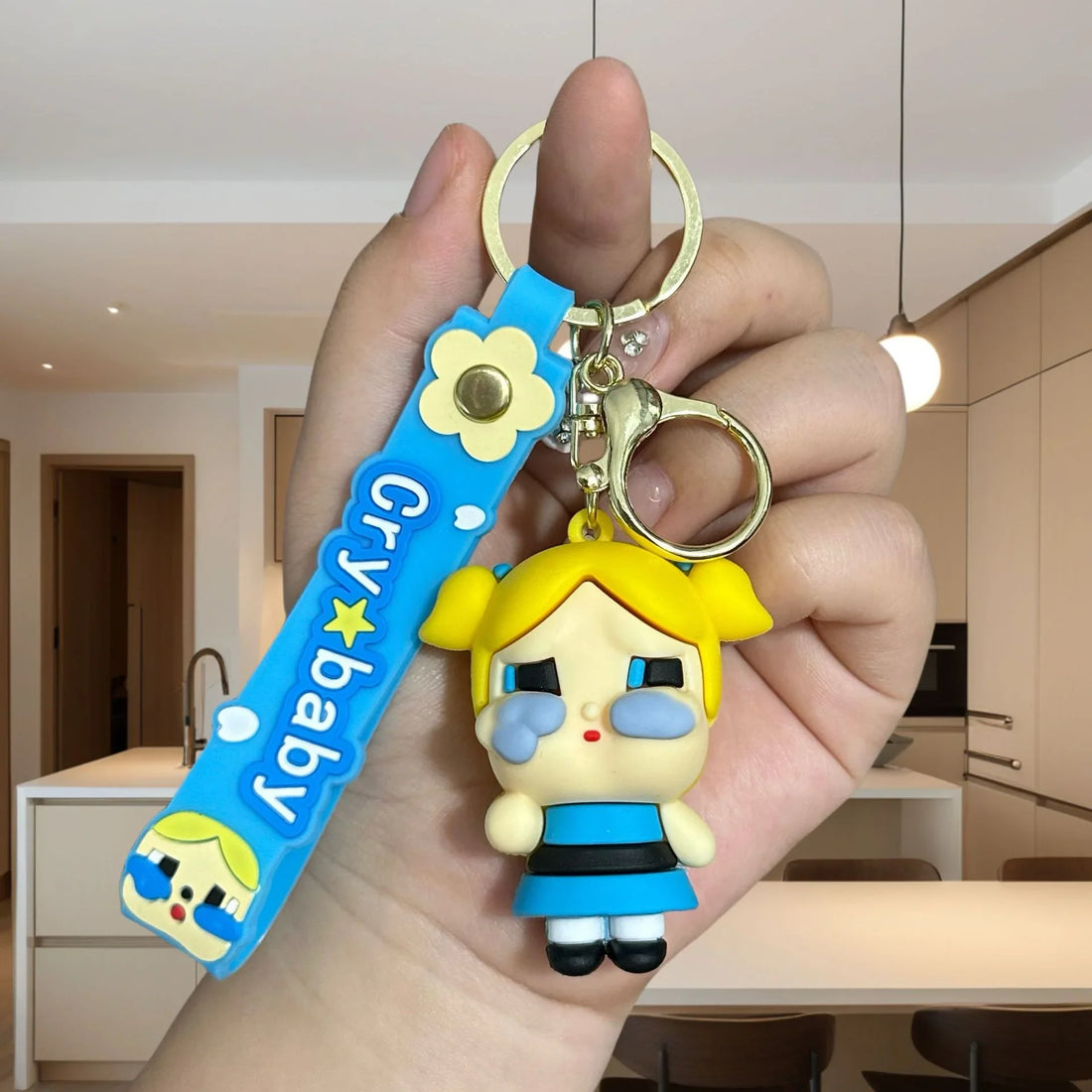 Cry Baby Bubble Aura Keychain