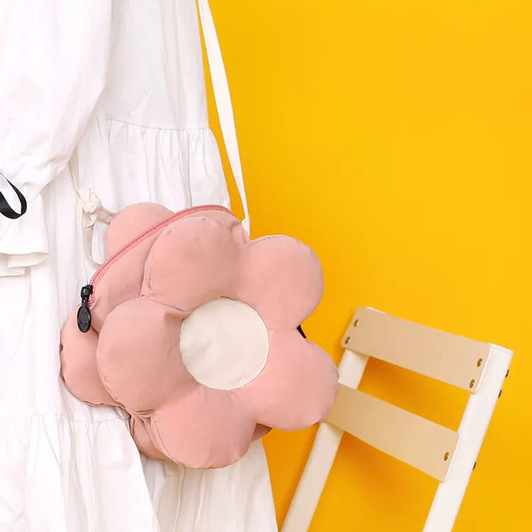 Petal Patchwork Crossbody Bag