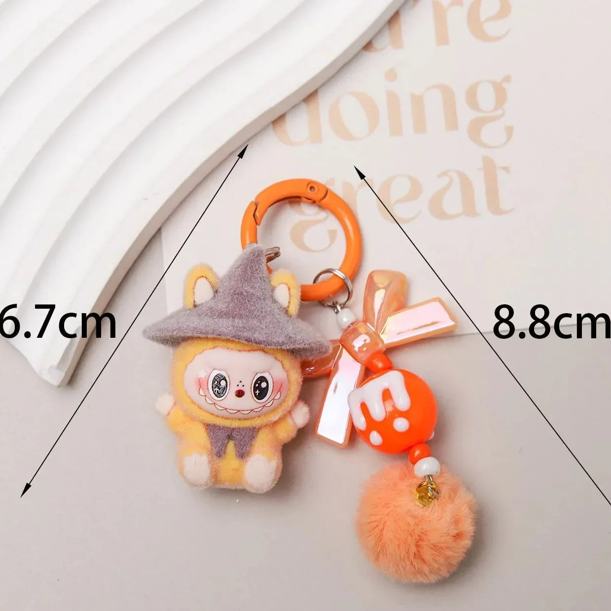 Labuboo Magic Hat Sorcerer Keychain