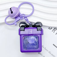 Illuminated Beary Gift Box Keychain