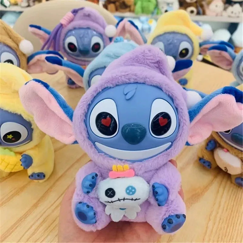 Cosmic Alien Snack Attack Plush Keychain