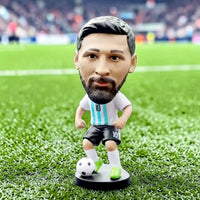 Leo Messi Interlocking Footwork Bobblehead
