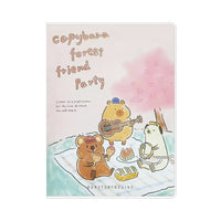 Capybara Forest Friend Party A7 Pocket Diary