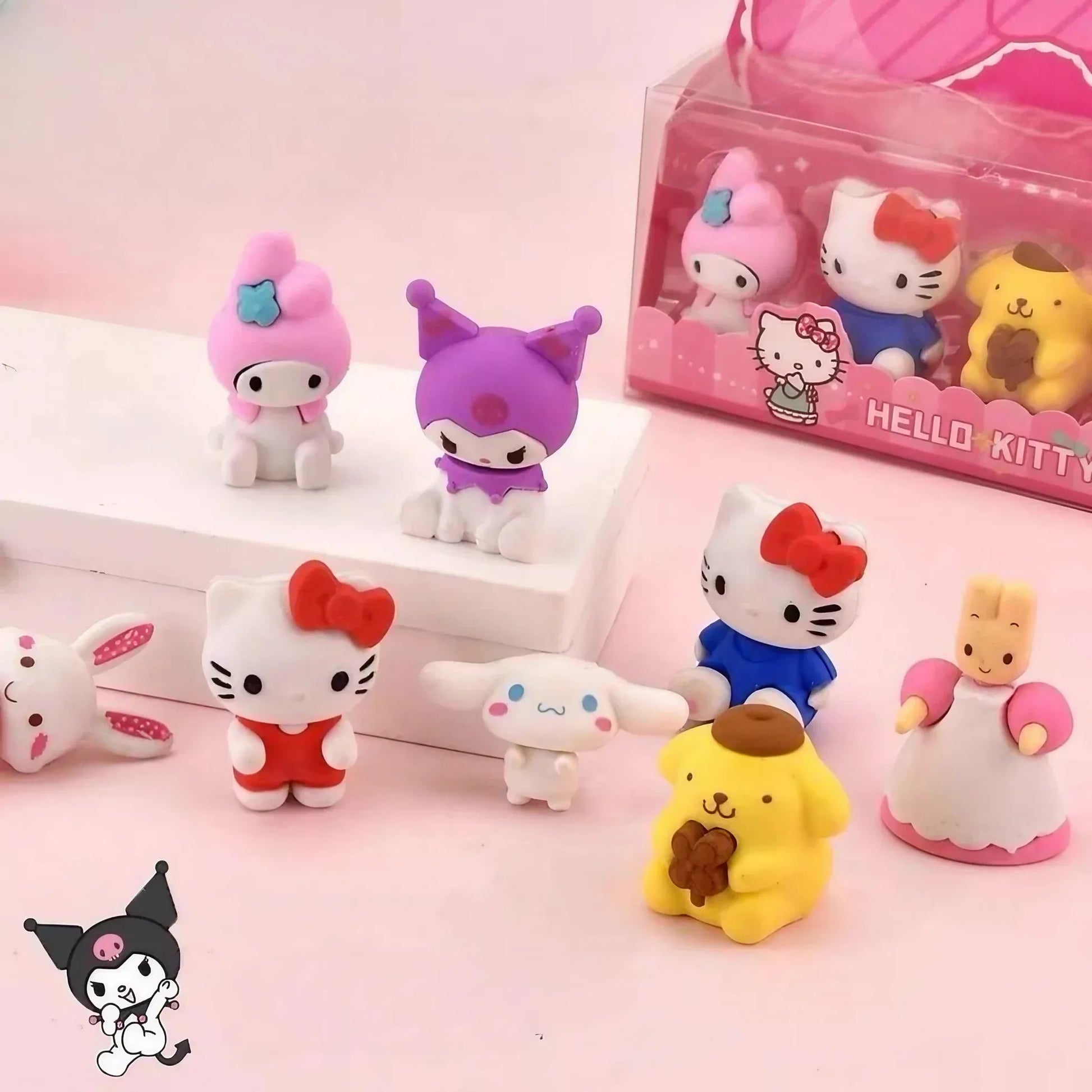 Sanrio Suite Boxed Erasers (Set of 4)