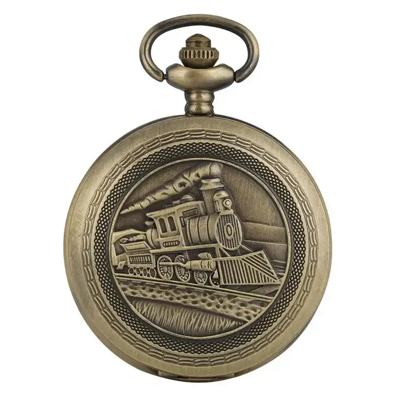 Classic Elegance Pocket Watch Keychain