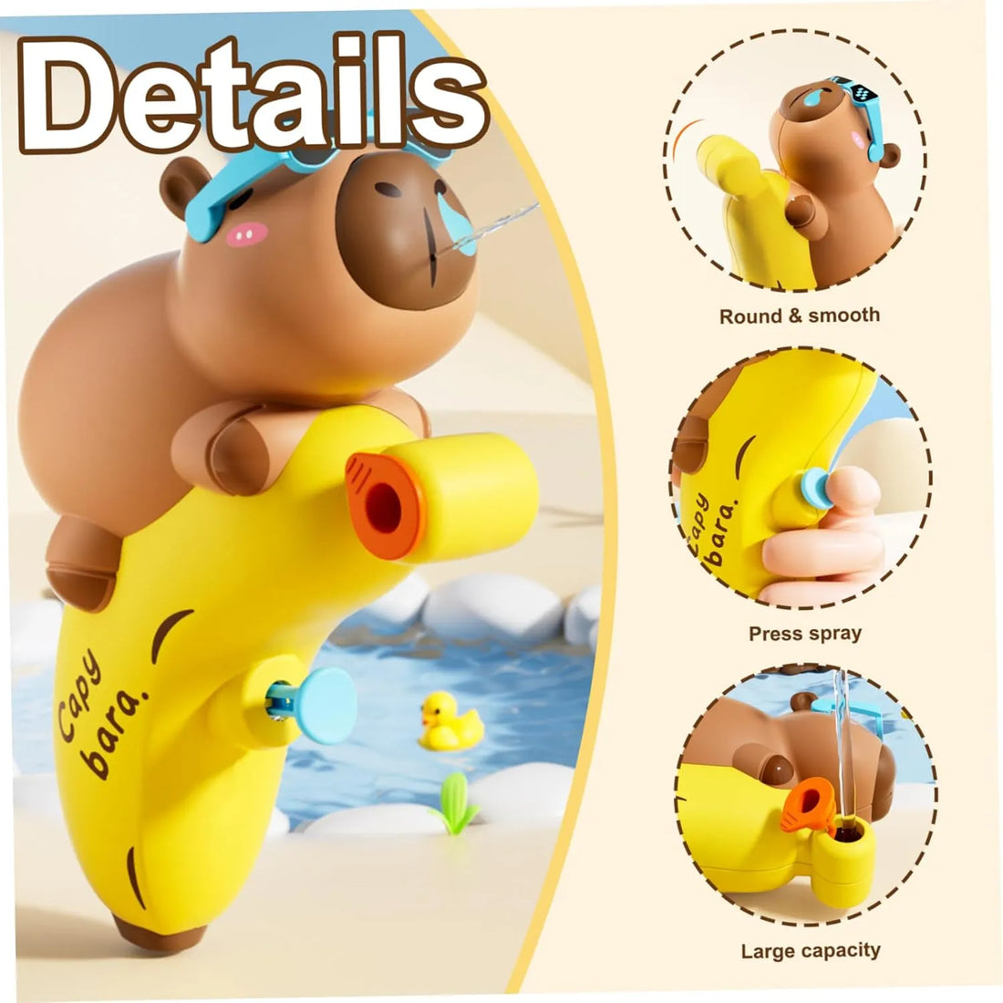 Capy-Splash Banana Water Gun
