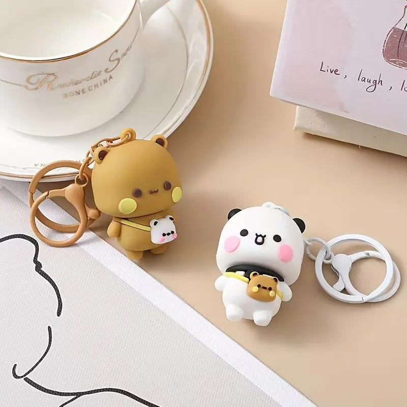 Adventurous Bubu Dudu Couple Keychain