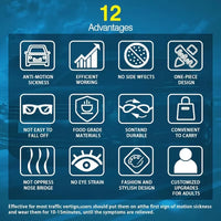 Voyager Horizon Anti-Motion Sickness Glasses