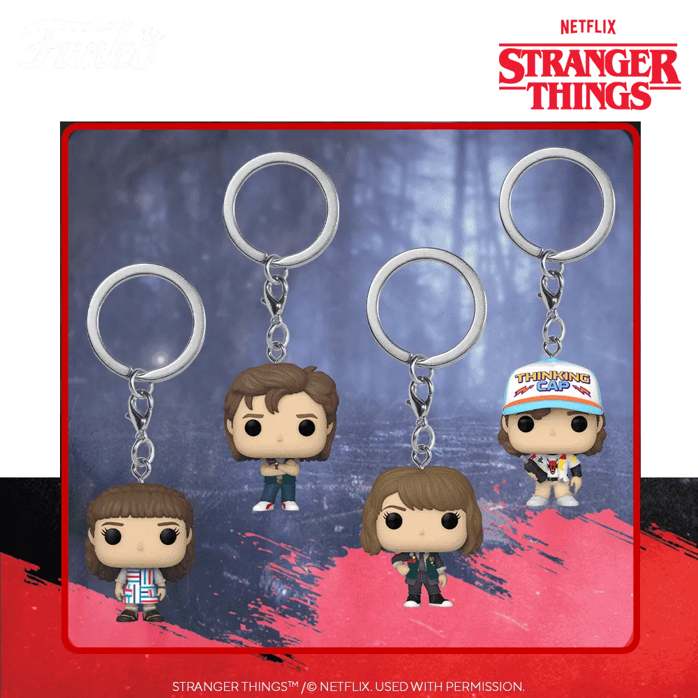 Funko POP Stranger Things Keychain