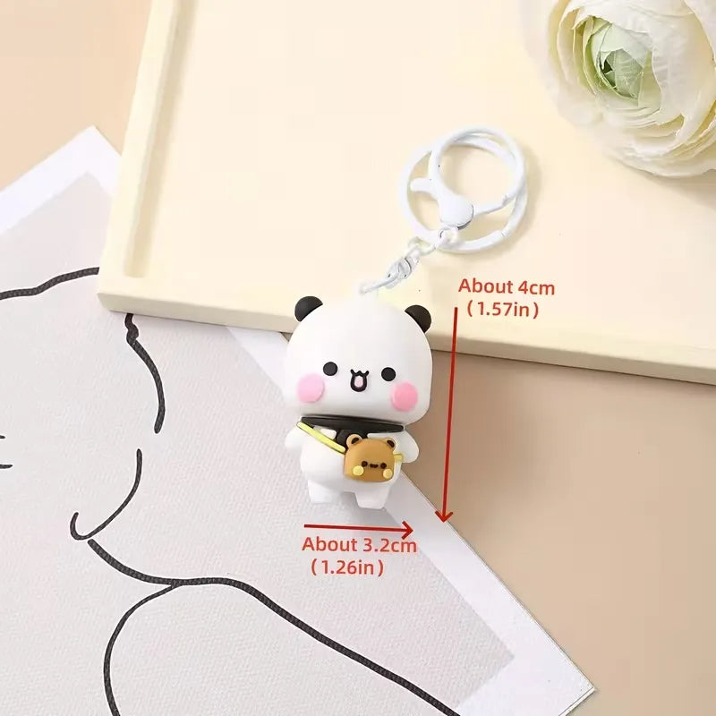 Adventurous Bubu Dudu Couple Keychain