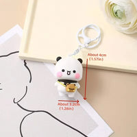 Adventurous Bubu Dudu Couple Keychain