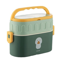 Animal Party Double Tier Lunch Box
