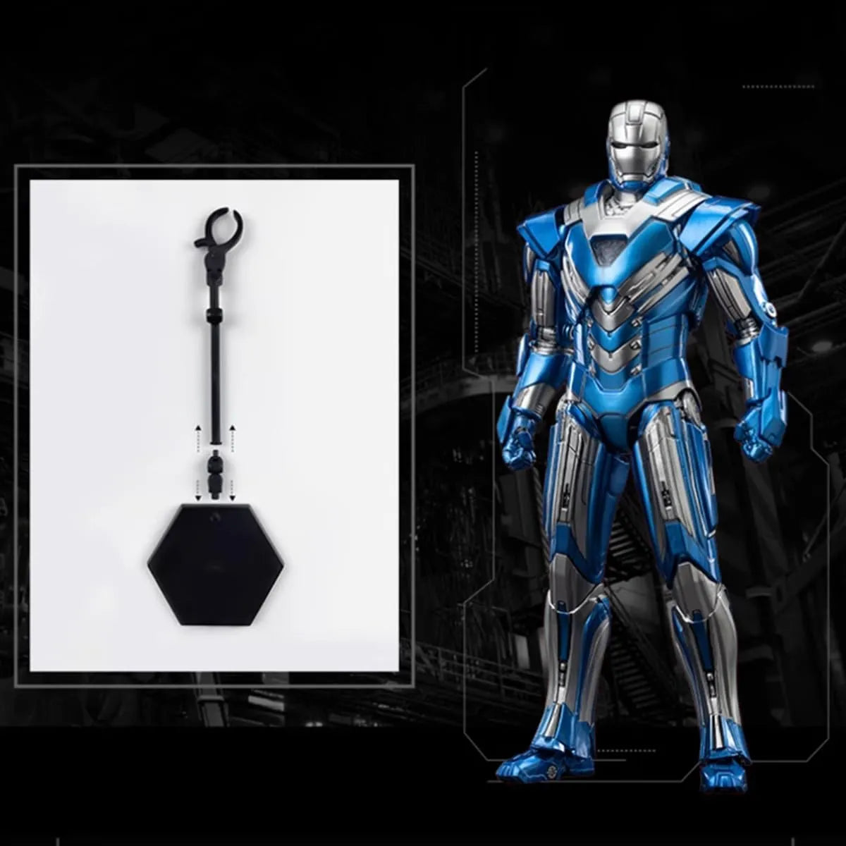 ZD Toys Iron Man Mark 30 Action Figure (18 cm)
