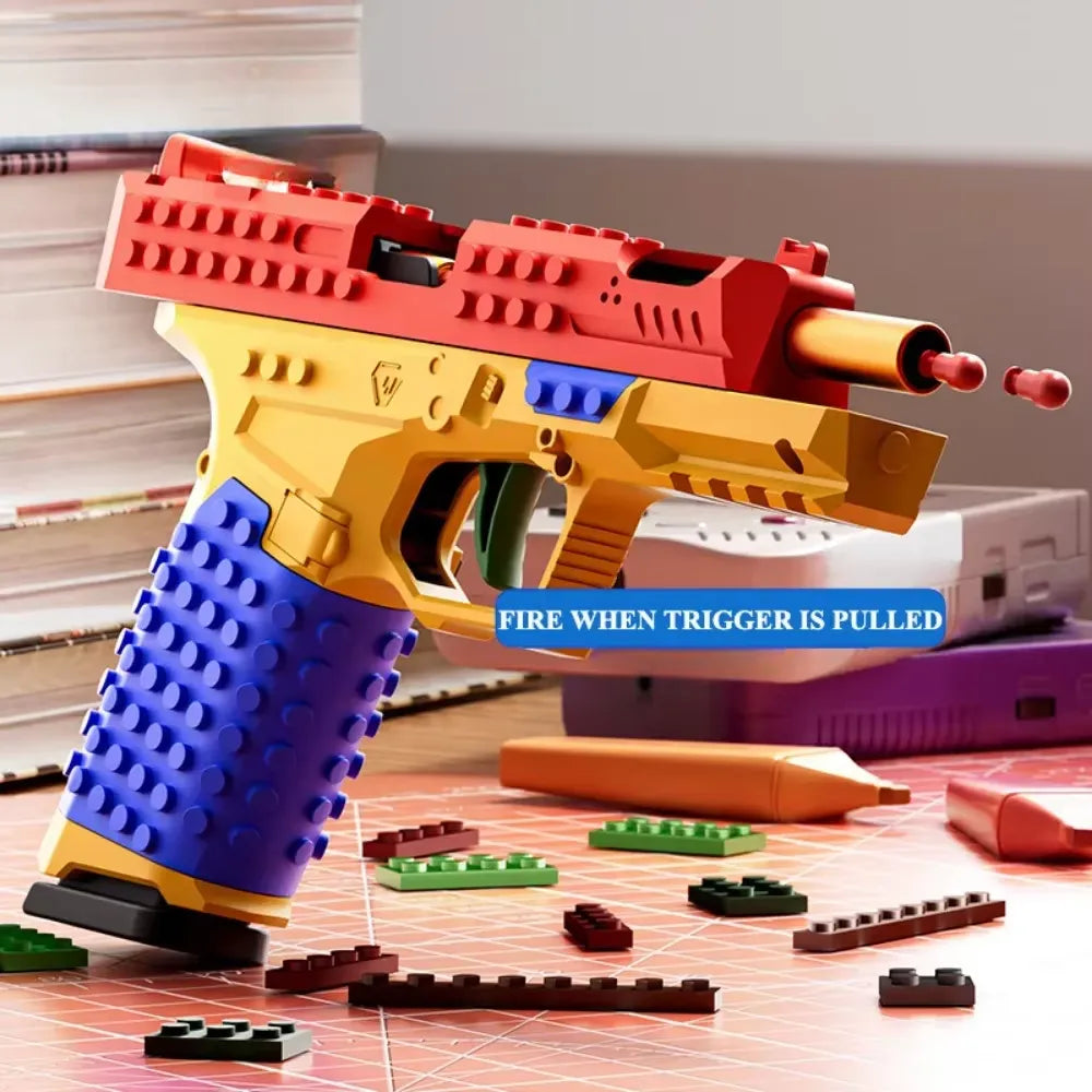 SIG17 DIY Building Block Blowback Shell Pistol
