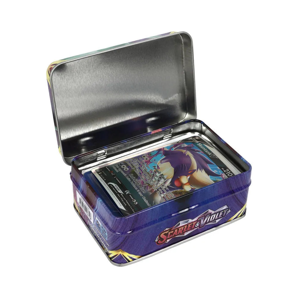 Pokemon Scarlet & Violet Collector Tin Trading Card Set