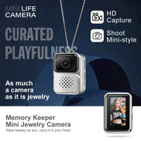 Mini Life Chrono-Capture Pendant Camera
