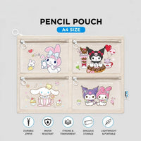 Sanrio Kawaii Waterproof A4 Document Pouch
