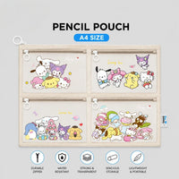 Sanrio All-Stars Kawaii A4 Document Pouch