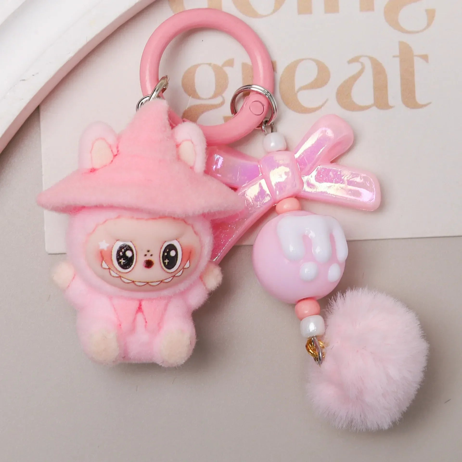 Labuboo Magic Hat Sorcerer Keychain