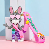 Zootopia 2 Gala & Vacation Disguise Keychain