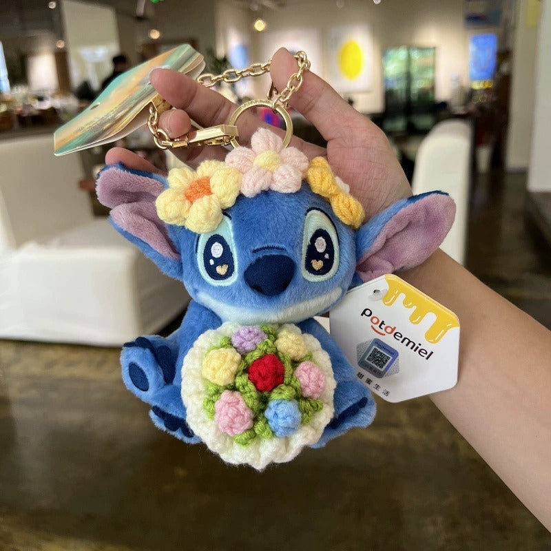 Cosmic Alien Ohana Bouquet Keychain