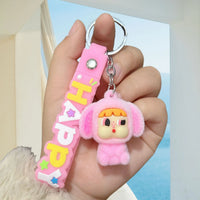 Cry Baby Happy Power Keychain