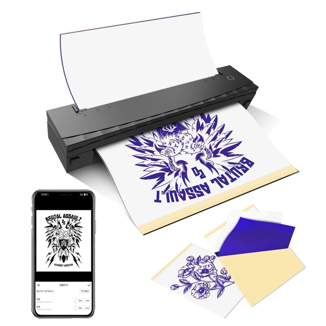 Artizan D80 Stencil Tattoo Printer