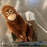 Punch Monkey Orangutan Soft Toy